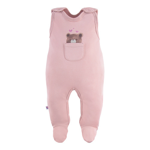 Hearts & Bears Śpiochy niemowlęce Eevi-  różowy