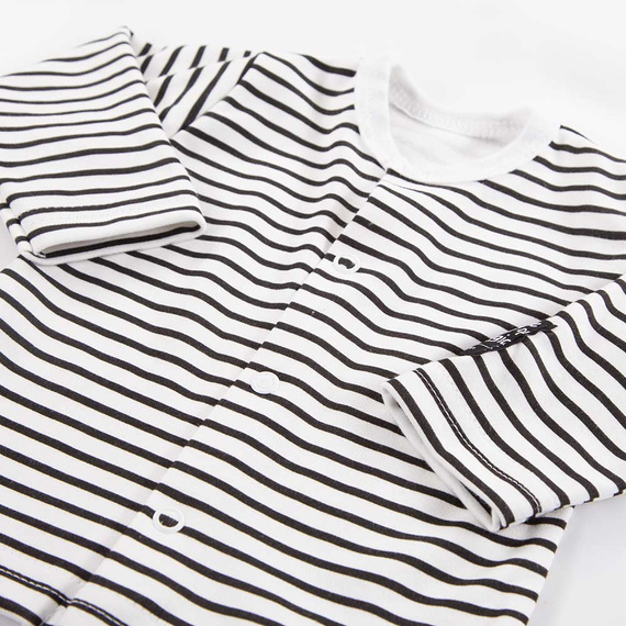 Magic Kaftanik bawełniany Eevi - białe paski