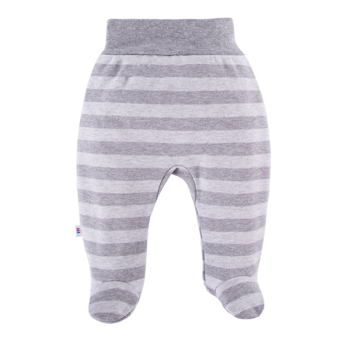 Ancymon Półśpiochy bawełniane 2-pak Eevi - szary/różowy