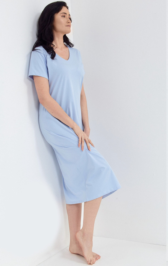 113 Koszula damska CANA niebieski