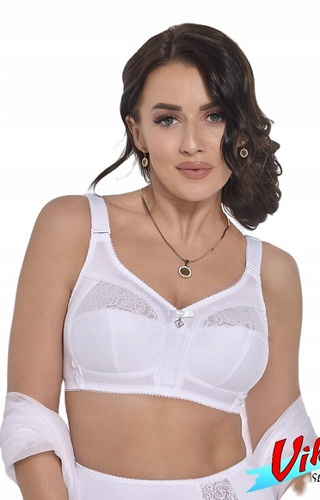 585 Irena Biustonosz Miękki bez fiszbin Viki - biały