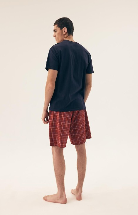 42622 Dash Piżama Męska Premium Henderson - navy 