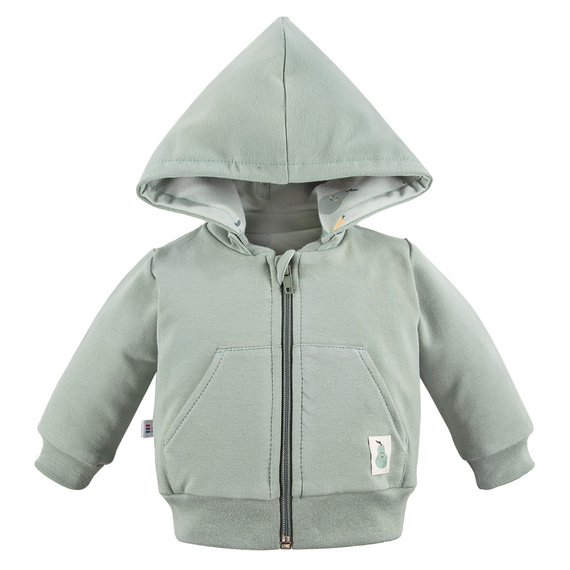 Pearfect Bluza rozpinana Eevi- zielona