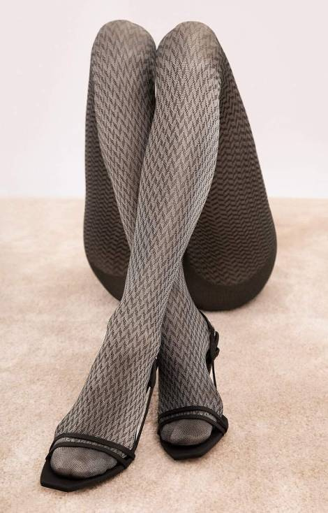 G 6096 Cinematic Rajstopy Fiore 40 den grey