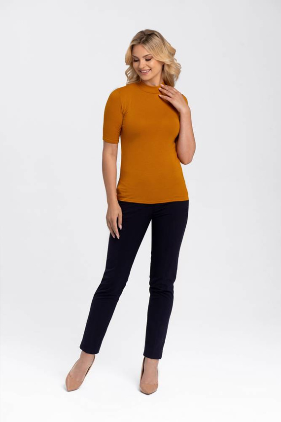 Edith Bluzka damska Babell - musztardowa