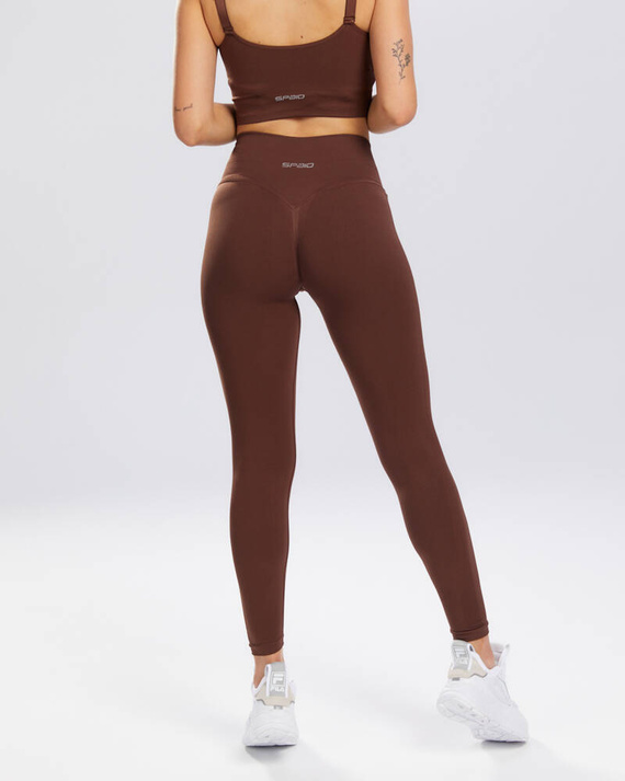 Flex legginsy damskie Spaio coffee