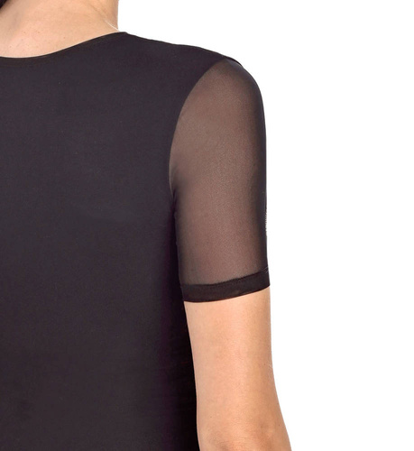 2426 Juliet Body damskie z krótkim rękawem Teyli - czarny