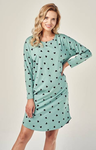 2978 Nina Koszula Damska Taro - jasny zielony