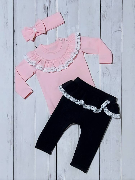 Eliza Spodnie niemowlęce Bambarillo czarny