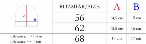 Nicol 226054 Czapka Niemowlęca 100% Bawełna Beżowa Serduszka