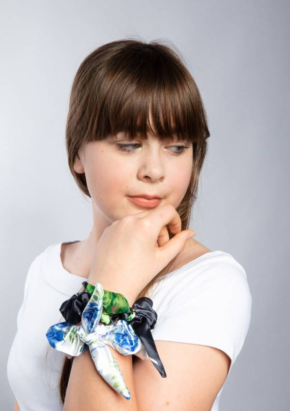 Fowers Gumka satynowa DKaren biały 002