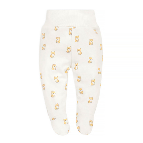 Lovely Day Półśpiochy niemowlęce Pinokio - ecru pieski