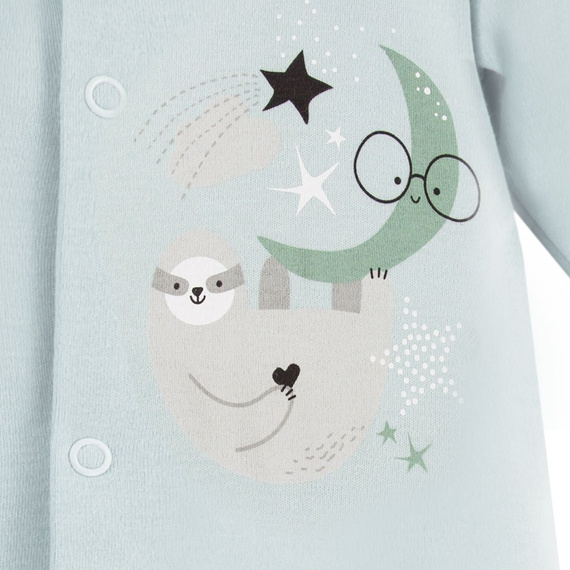 Mellow Pajac z nadrukiem Ewa Klucze - mięta