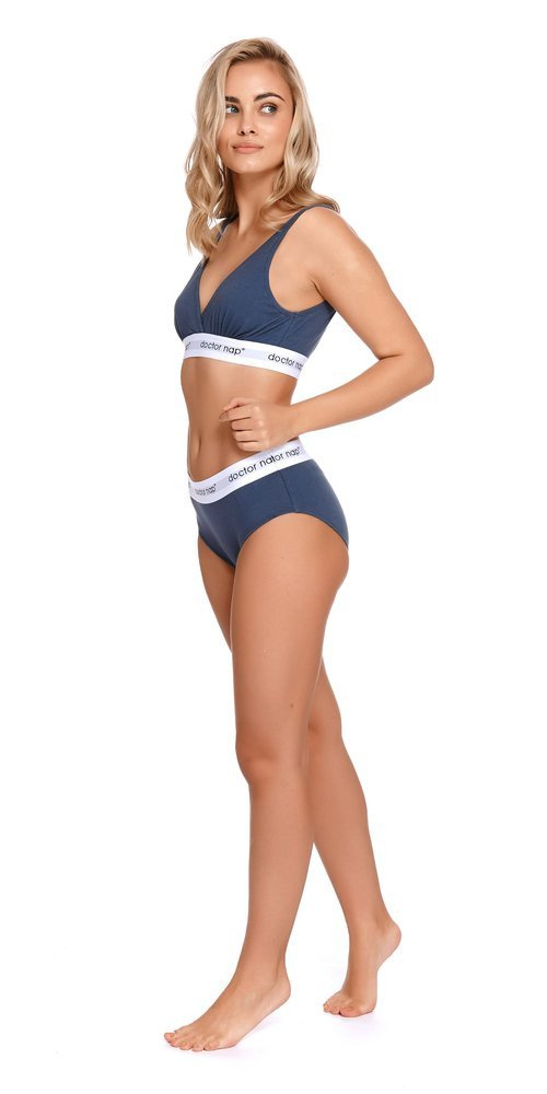4161 Figi Damskie Doctor Nap - deep blue granatowy