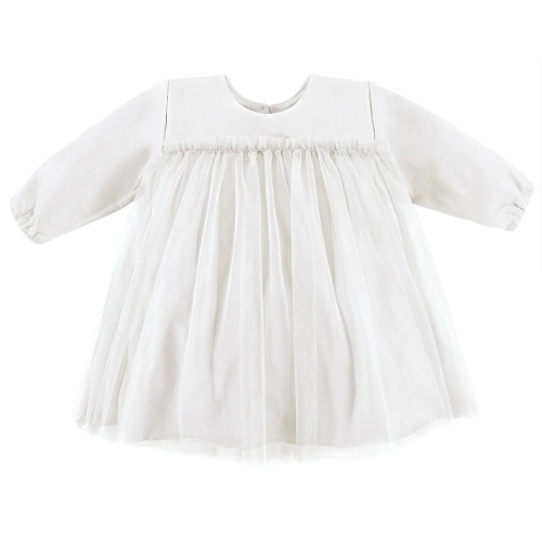 Ceremony Sukienka tiulowa z długim rękawem Eevi - ecru