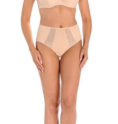 1125 Vicky Figi z wysokim stanem Teyli - beżowy