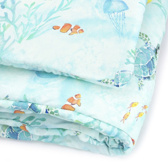 Pościel z wypełnieniem 100% Bamboo Woodland - Makaszka