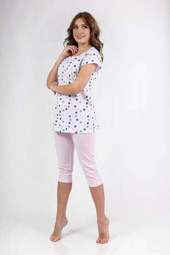 690 Piżama damska Regina -ecru