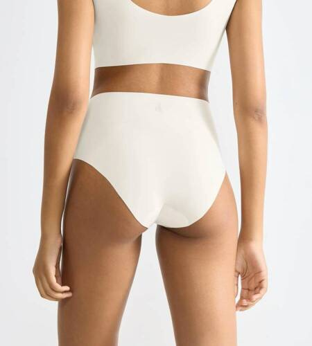 Zero Feel 2.0 High Waist Figi Damskie Sloggi - silk white