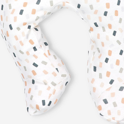 ABN-5331/KRE Półśpiochy z bawełny organicznej Nini kremowy 