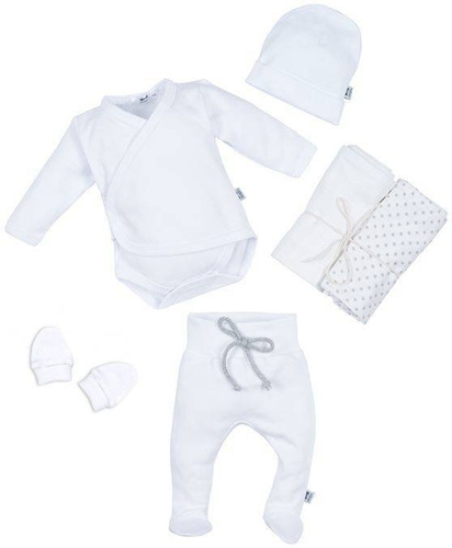 1619W Universal Wyprawka 5-częściowa Marija - biały