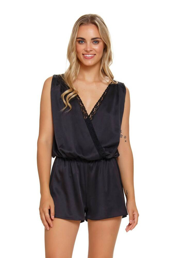 5300 Piżama Damska Kombinezon Doctor Nap - black