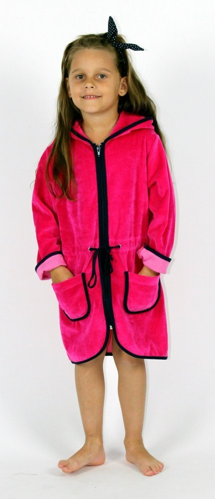 374 / 375 Desiree Szlafrok dziecięcy - malina