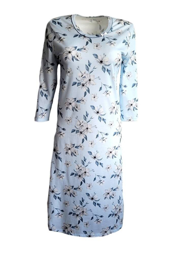 1159 Koszula Nocna Betina błękitny