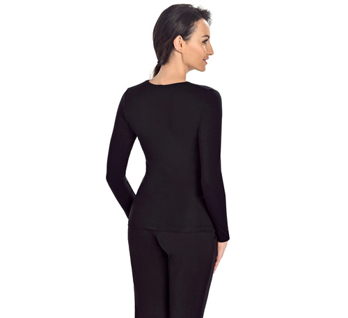 5503 Aria Bluzka damska bambusowa Teyli - czarny