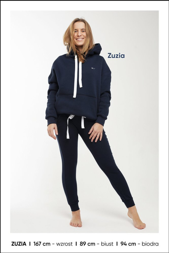MI° hoodie bluza z kapturem Misimi - granat