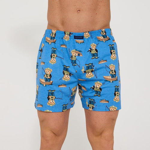 001/188 011/188 Bokserki męskie Cornette Classic – 100% bawełna, luźny fason, rozporek na guzik, komfort na co dzień