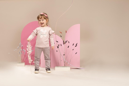 Happiness Bluzka wciągana dla dziewczynki Pinokio - róż