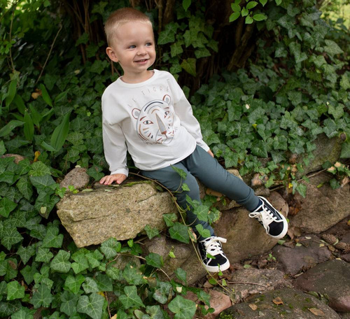 Le Tigre Bluzka z nadrukiem Pinokio - ecru