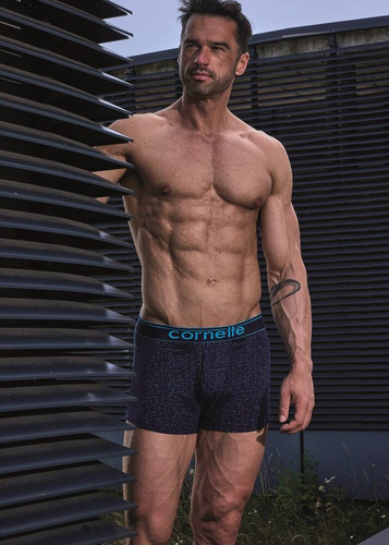 508/150 High Emotion Bokserki męskie Cornette granatowy