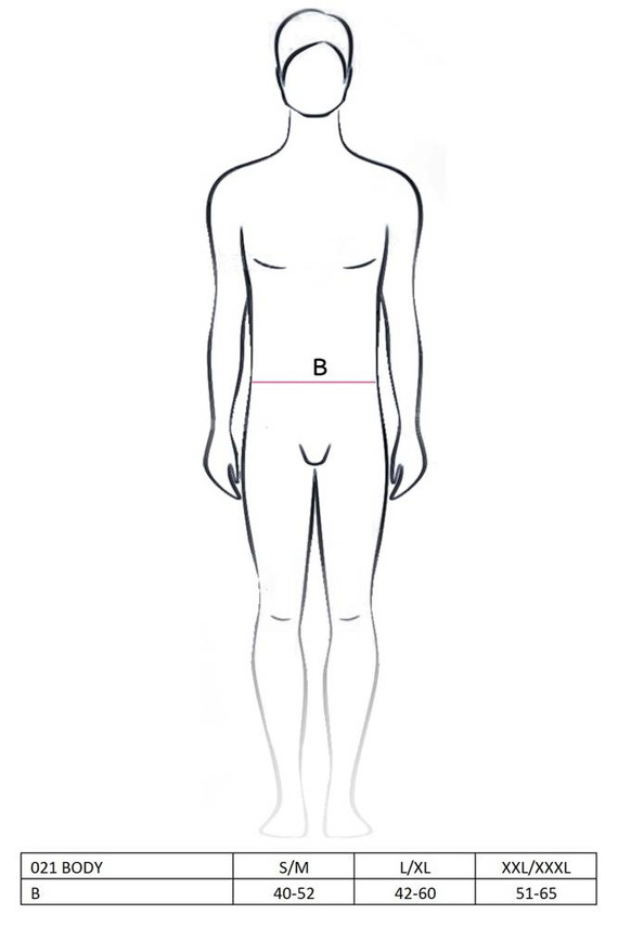 021 Body męskie Passion czarny