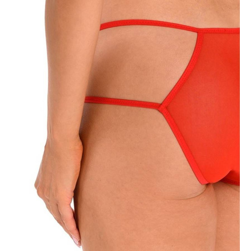 3139 Kelly Figi damskie z paseczkami Teyli - czerwony