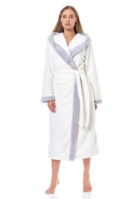 9145 Hft  Szlafrok  Damski L&L  ecru