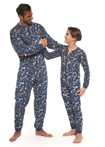 Cornette 185,186/125 Barber Kombinezon Chłopięcy - jeans