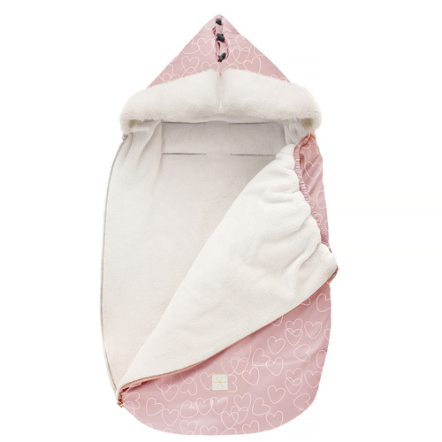 Winter Śpiworek do fotelika Pinokio - róż 