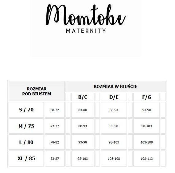 Sleep Pink biustonosz do karmienia Momtobe różowy