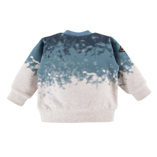 Jump Bluza dresowa rozpinana Eevi- szary/niebieski