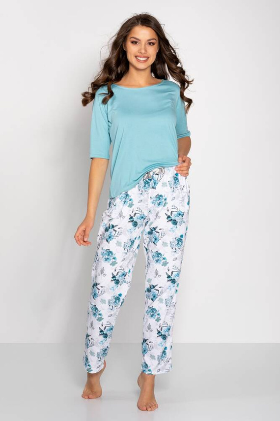 Eternal Love Piżama damska Momenti Per Me aqua