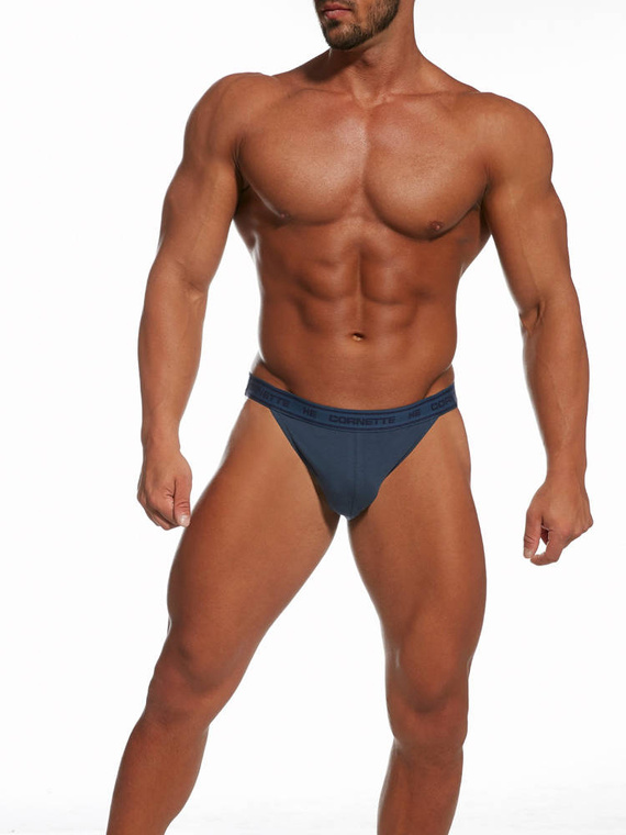 High Emotion Stringi męskie Cornette grafitowy