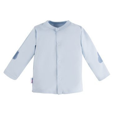 Mellow Kaftanik bawełniany Ewa Klucze- niebieski