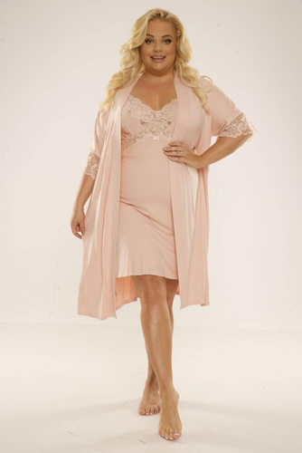 639 Noela Koszulka nocna Forex - beżowy