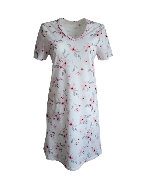 1153 Koszula Nocna Betina biały