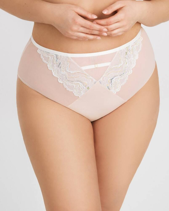 Gorsenia K 865 Marble Dream Figi damskie beżowy 