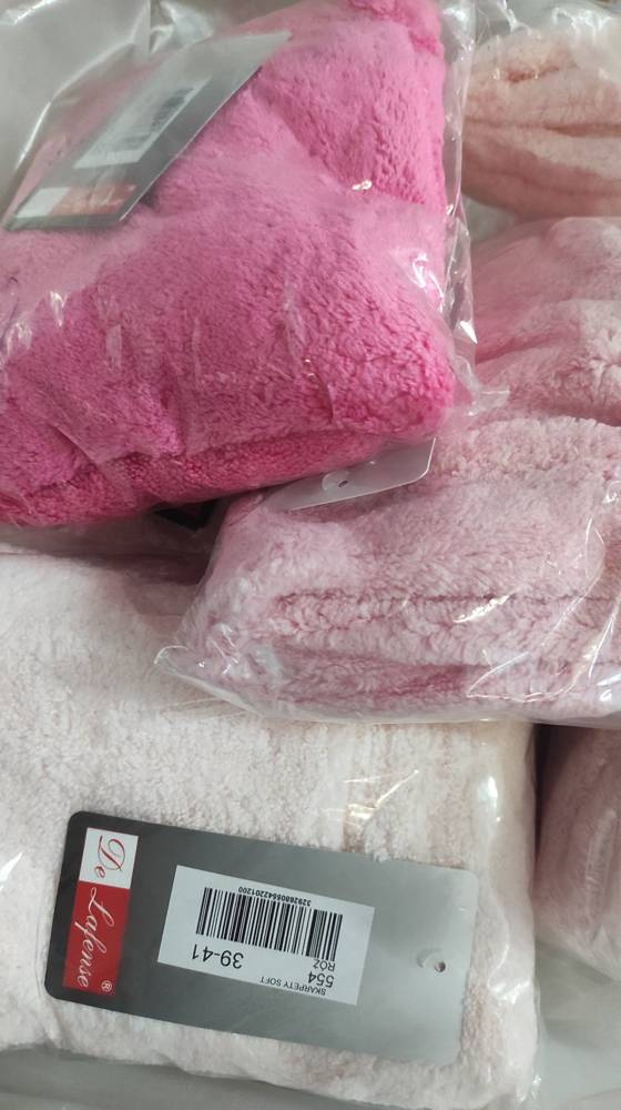 553/554 Wellsoft Gładkie skarpetki do spania De Lafense - różowy