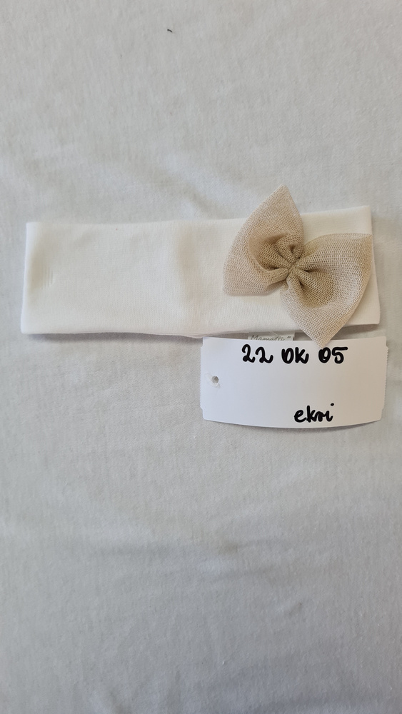 22OK05 Merry Christmas Opaska z kokardą Mamatti