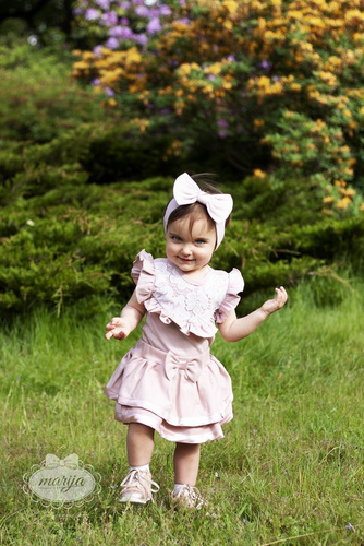 1726 Cherry Spódniczka Marija - różowy